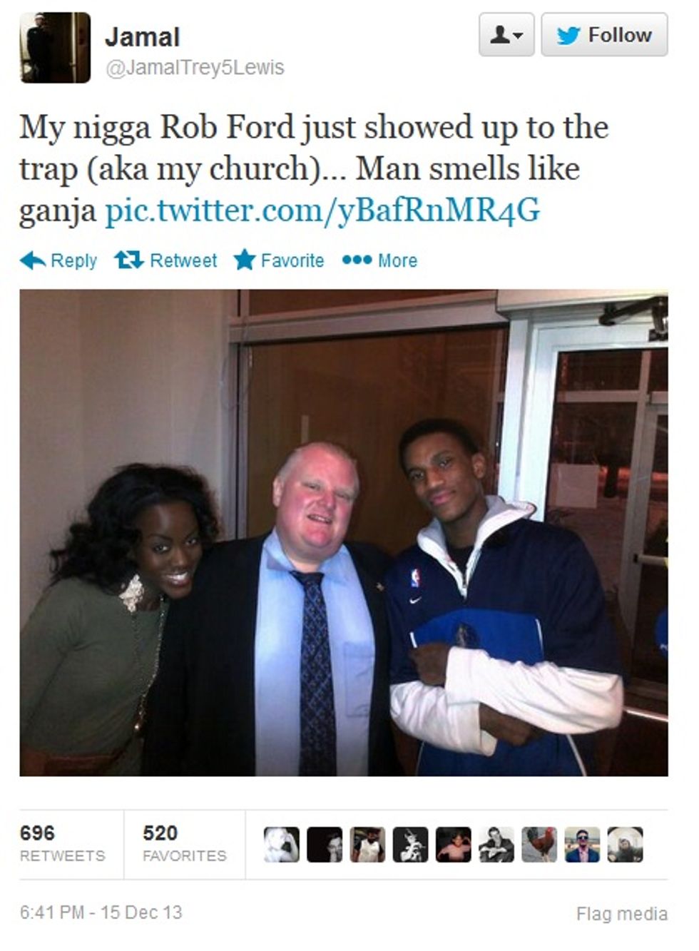 Rob Ford Dances With Church Choir, Looks Exactly As White As You'd Expect