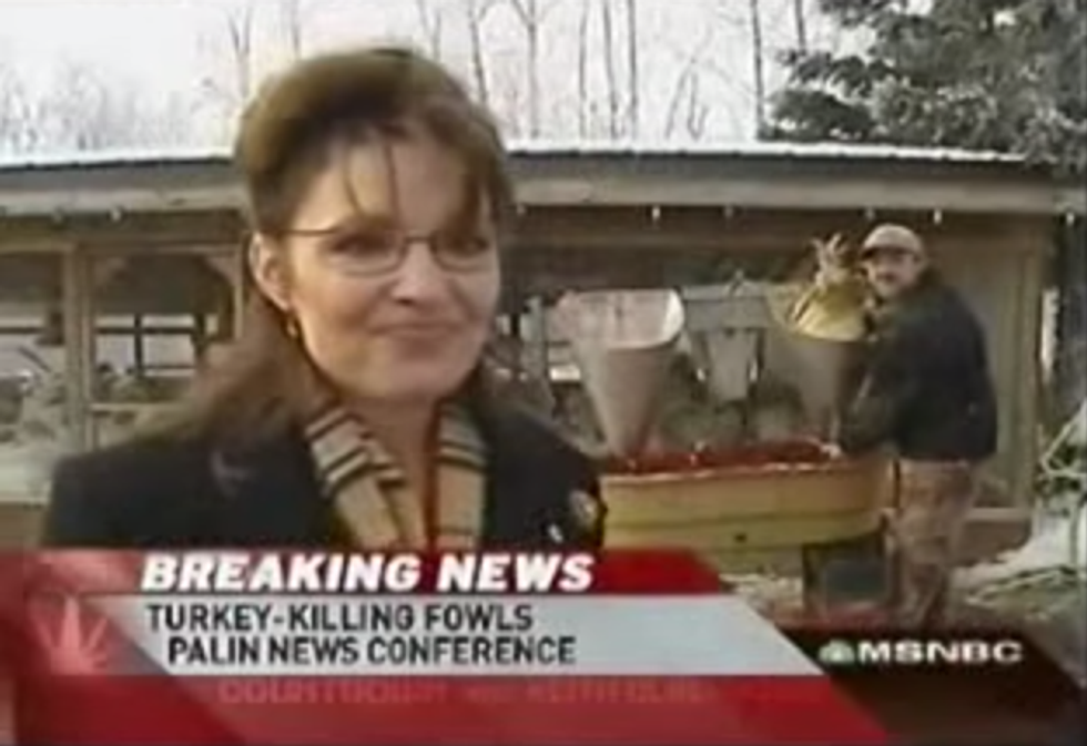 Oh, Yes, We Have The Palin Turkey Massacre Again, Because 'Tradition'