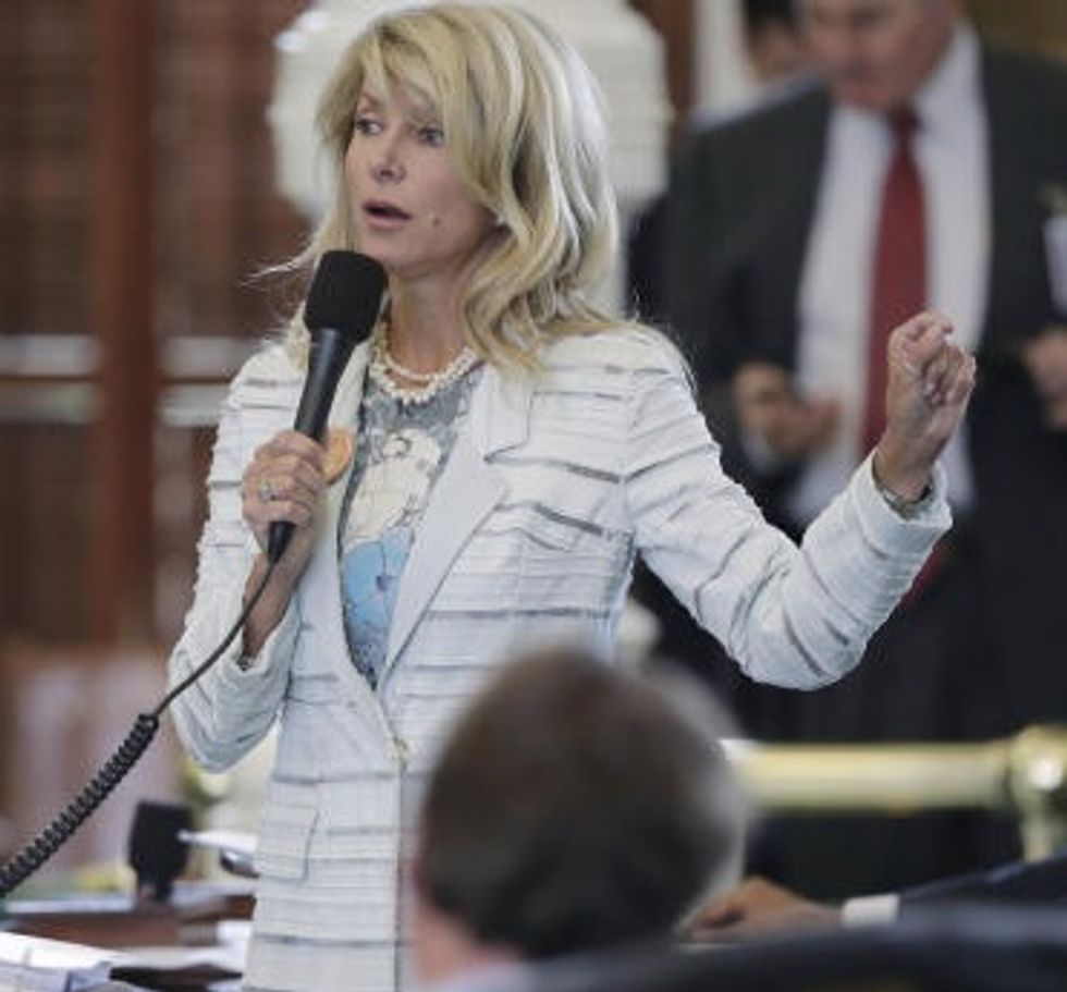 Wendy Davis Decides She Will Be Next Texas Governor, If That's All Right With You All