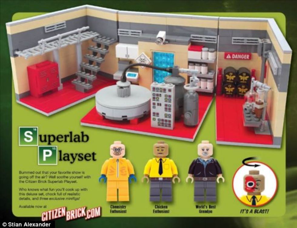 Breaking Bad Legos-Not-Legos Toyset Greatly Outrages Perennially Outraged Daily Mail