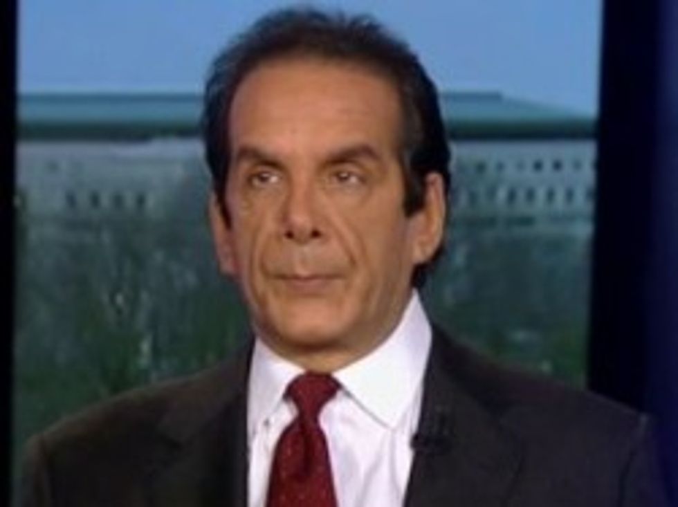 Who Is Barack Obama Raping Today, Charles Krauthammer?