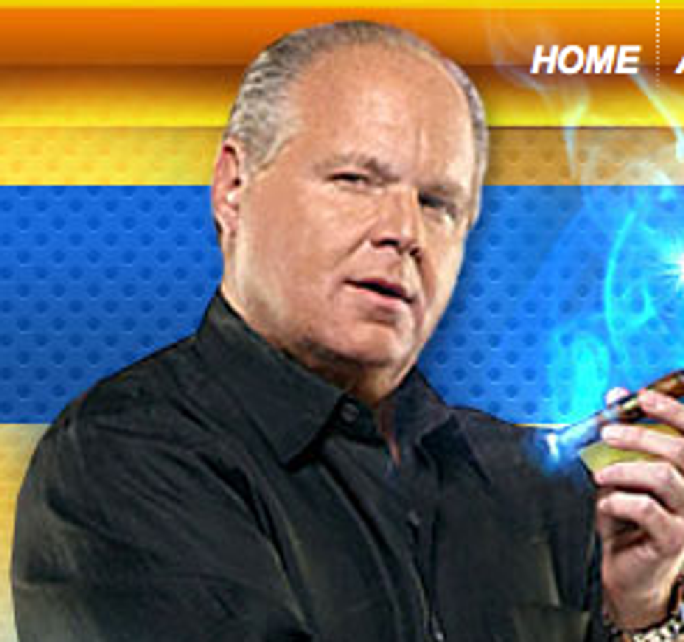 Ol' Rush Limbaugh Pretty Sure Obama Behind Tampa's Republican Convention Hurricane