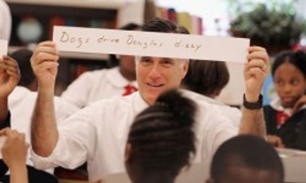 Mitt Romney Will Turn All The Nation's Schools Into Louisiana And It Will Be So Great
