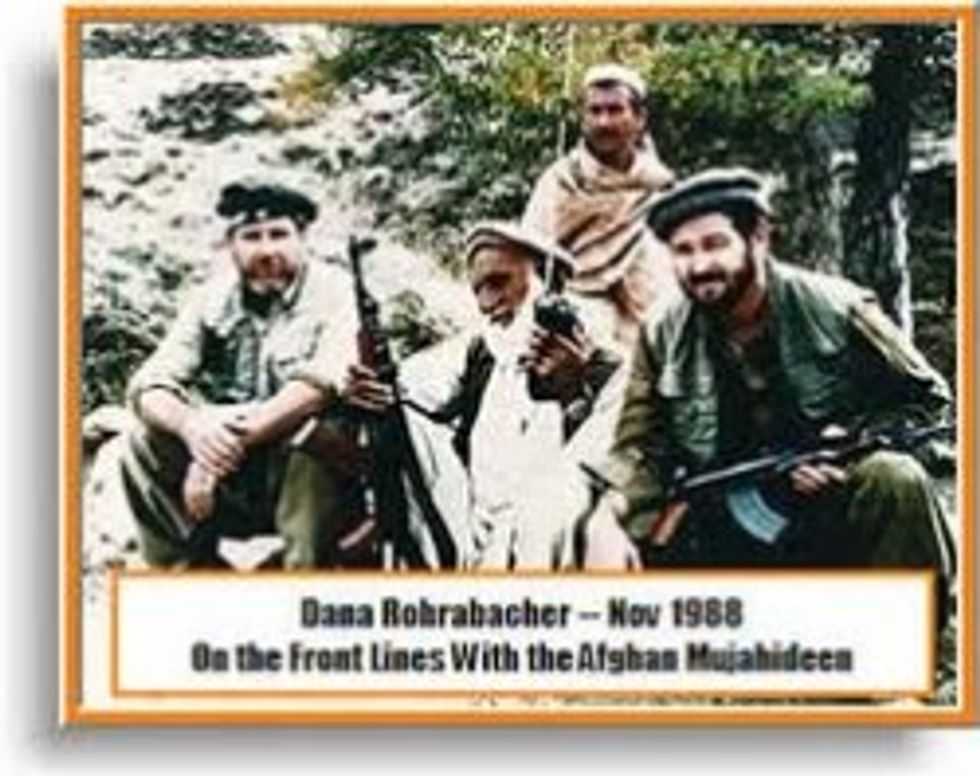 Congressman Dana Rohrabacher (R-The Taliban) Gets No Respect From Afghanistan