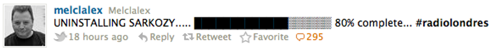 French Resistance Encodes Election Results On Twitter: The Dwarf Has Pawned His Rolex