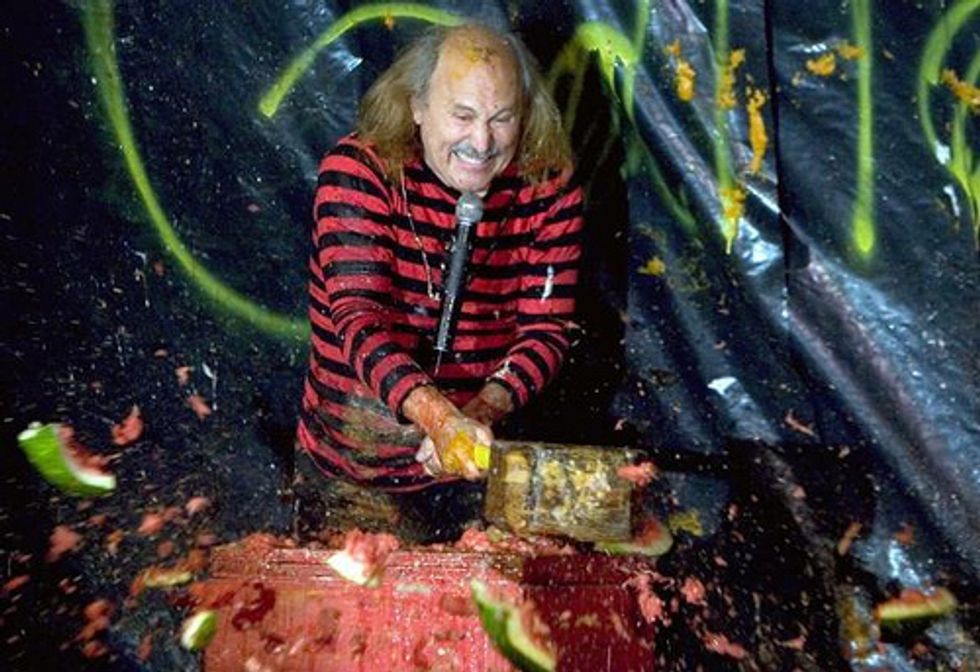 Serial Watermelon Murderer and Rightwing Paranoiac Gallagher Has Heart Attack Again