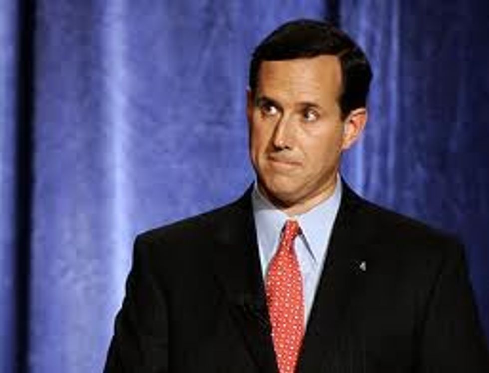 Rick Santorum Now Coming for Your Porn