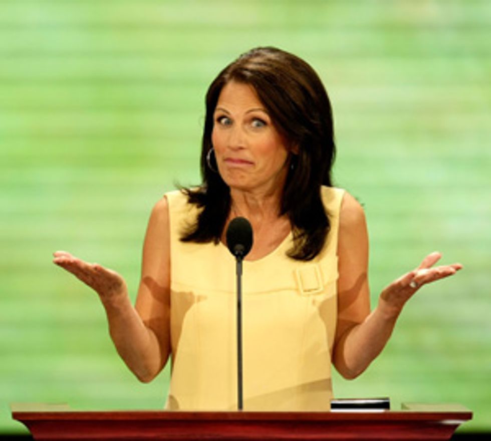 Michele Bachmann's Staff Can't Spell Her Name Either
