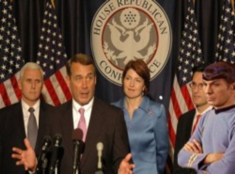 House GOP Mysteriously Filled With Spirit of Compromise