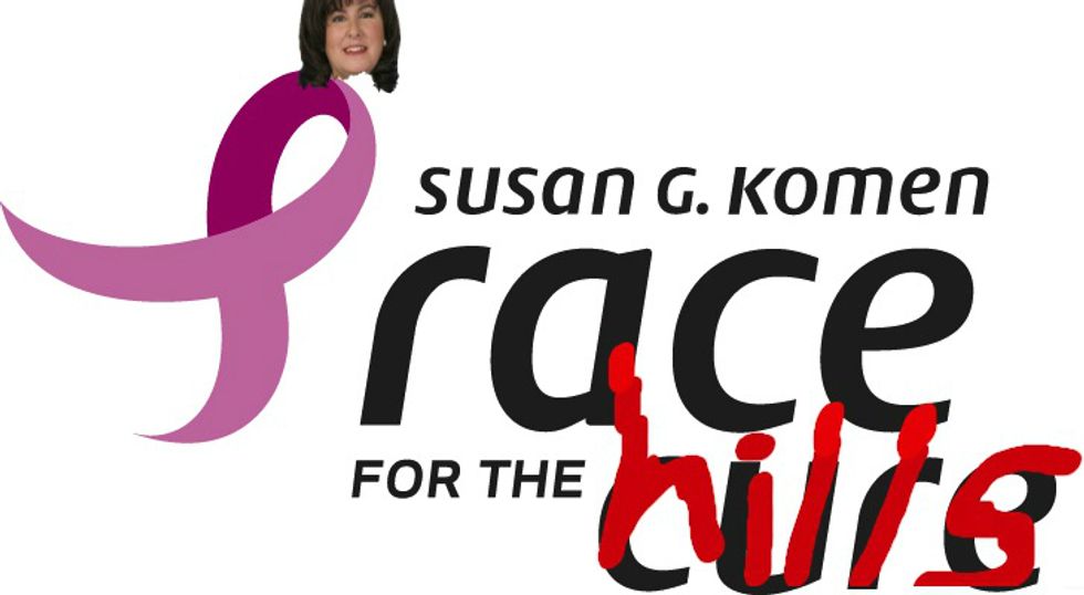 Failed Republican Windbag Karen Handel Self-Aborts From Komen