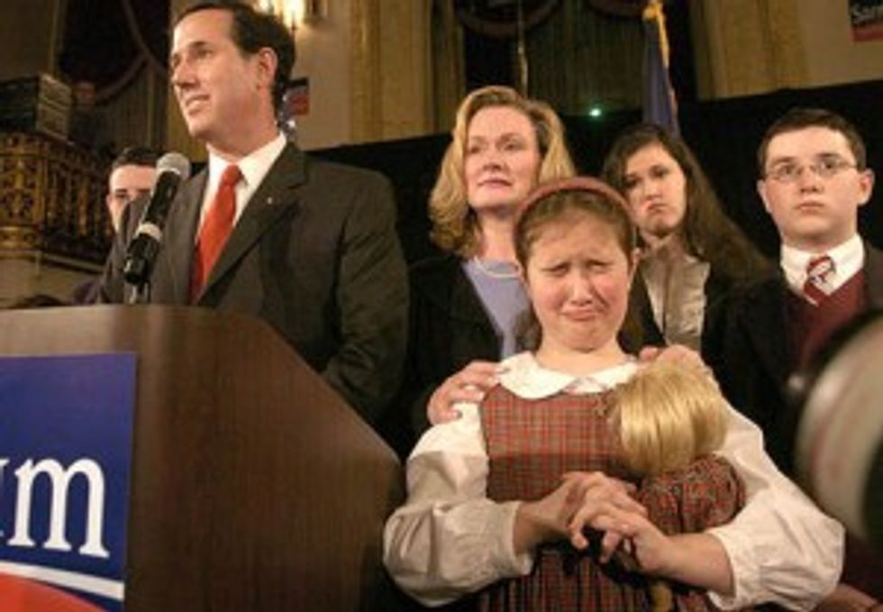 Rick Santorum Warns America About Dangerous Single Mom Voters
