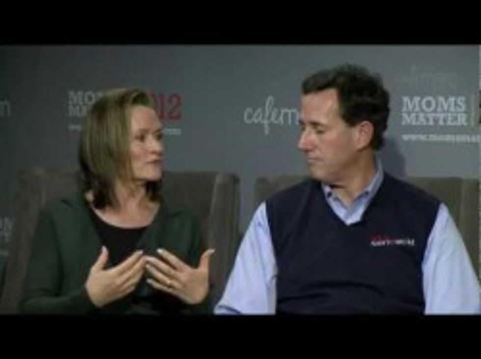 Rick Santorum's Wife Used To Dig The Pro-Choice Types, We Hear