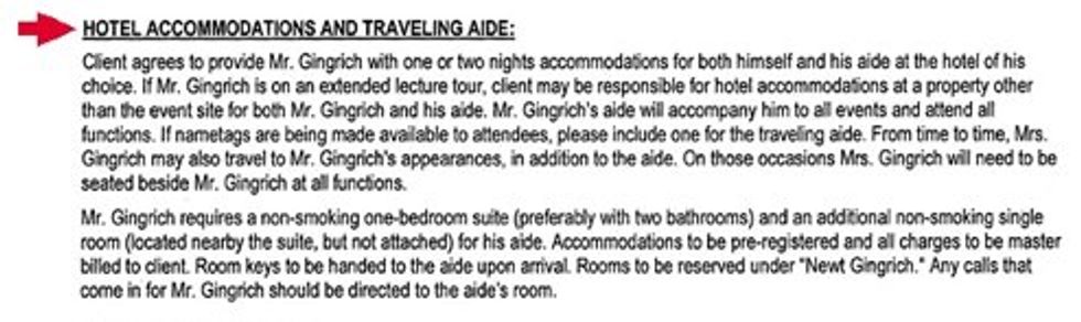 Newt Gingrich Needs Two Times As Many Bathrooms As Everyone Else