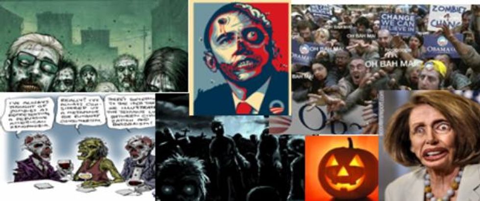 VA GOPers Send Charming Halloween Picture of Obama Shot In Head