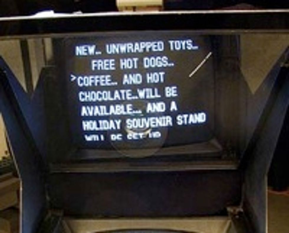 National Crisis Averted: Obama's Stolen Teleprompter Returned Safely