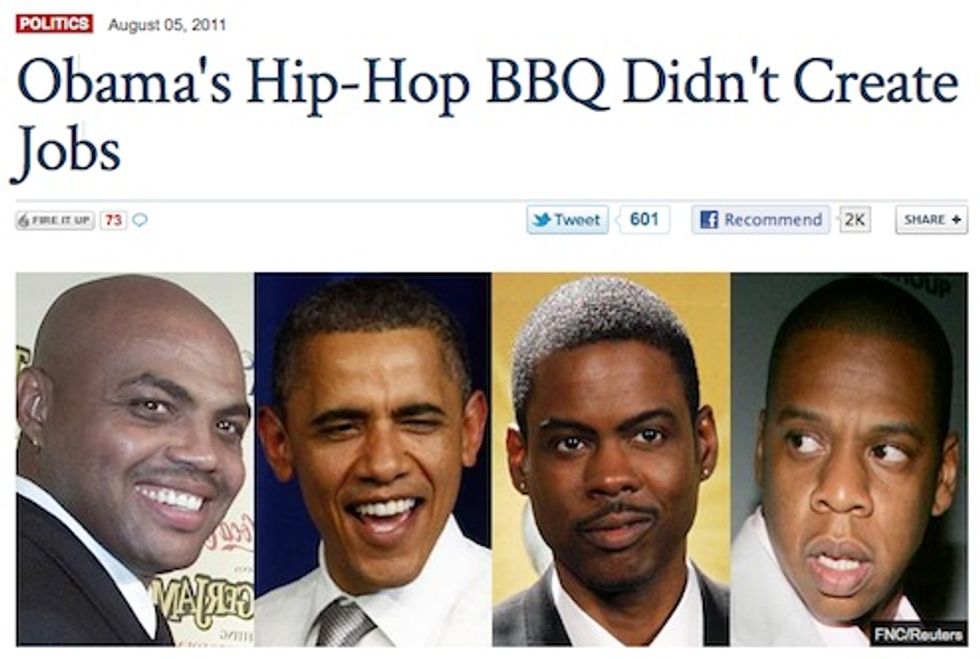 Fox Nation Notices There Were Black People At Obama's Birthday Party