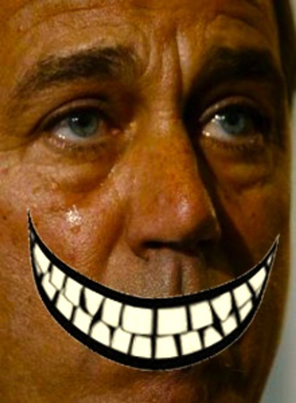 John Boehner Tells Everyone Debt Deal Reached, Followed By 'Just Kidding'
