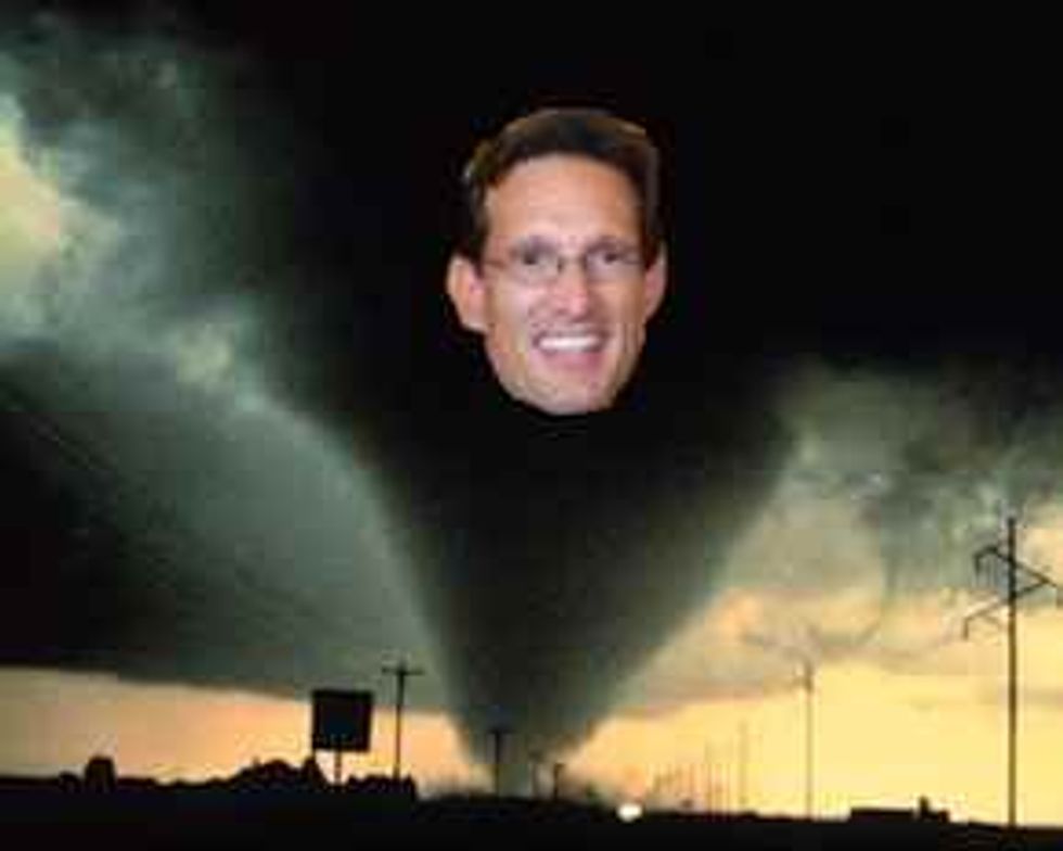 After Terrible Tornadoes, Eric Cantor Won't Allow Fed Disaster Relief