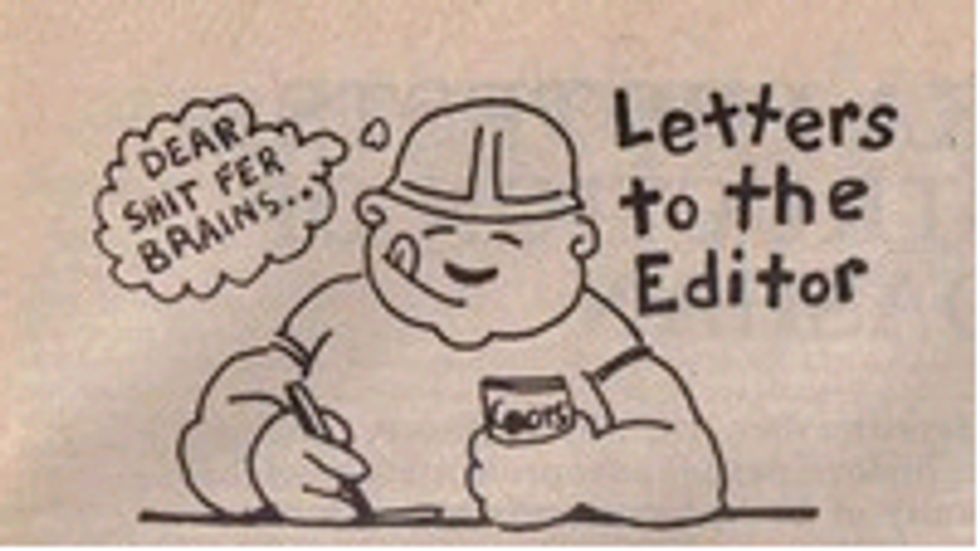 Letters To The Editor: Attack Of The Clones
