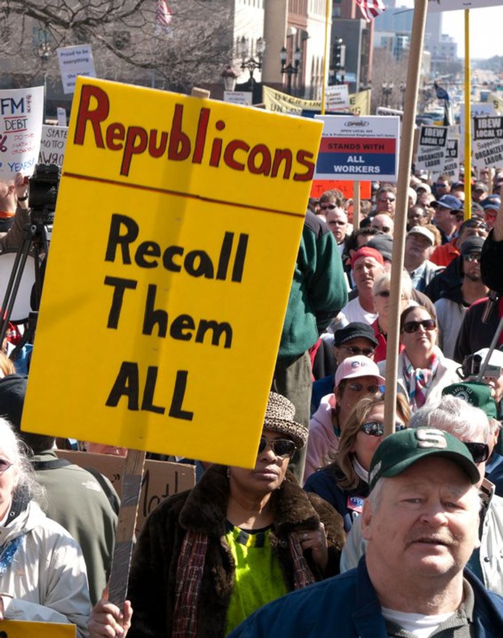 Michigan GOP Looking To Revoke All Teachers' Licenses If They Strike