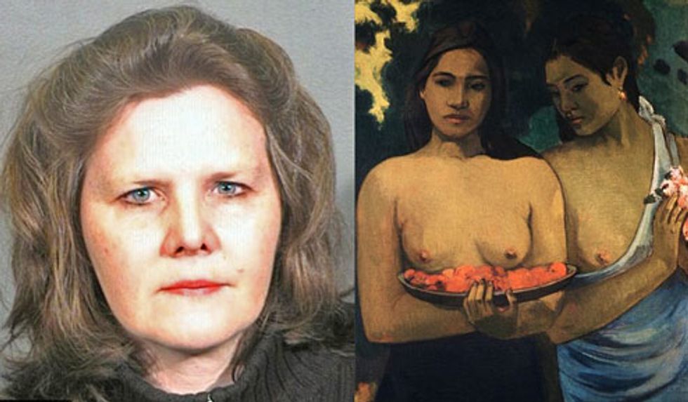 REVEALED: Homophobic Hag Who Attacked Gauguin's Topless Ladies