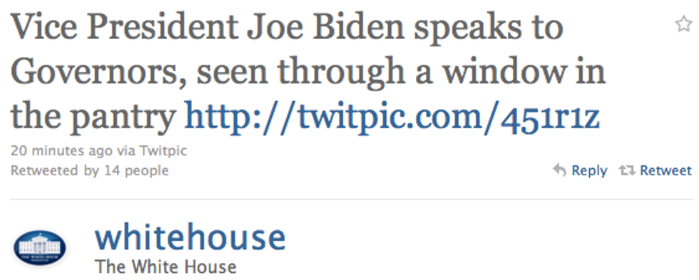 Joe Biden Requests White House Photograph Him In Kinky Voyeur Style