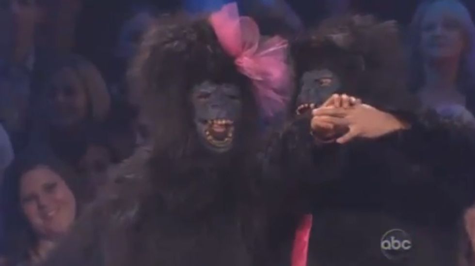 Here Is Bristol Palin Jivin' In a Gorilla Suit