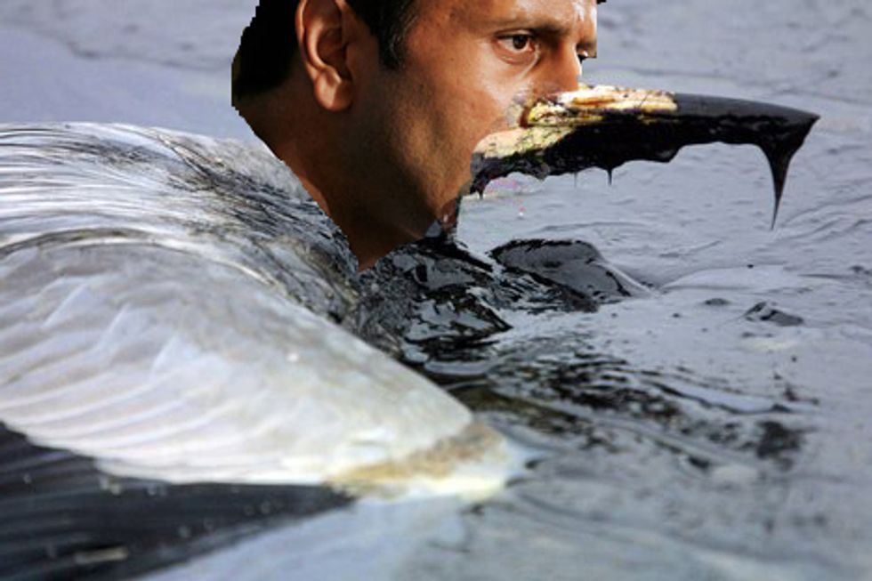 Cool New Bobby Jindal Pop-Up Book Blames Obama For Entirety of Oil Spill