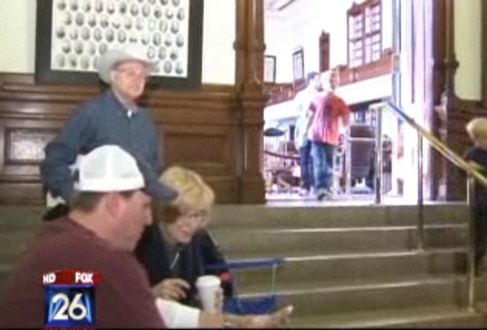 Texas Legislator Camps Out To Be First To File Clone Arizona Immigration Bill