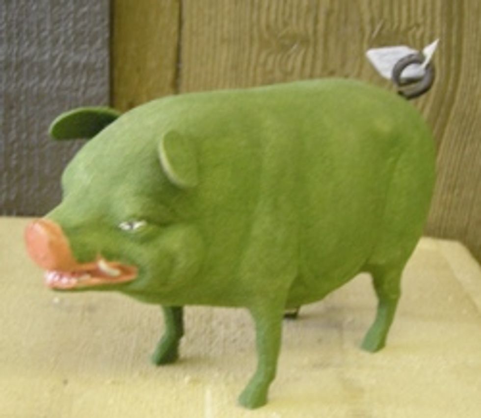 Administration Aide Has Pig AIDS