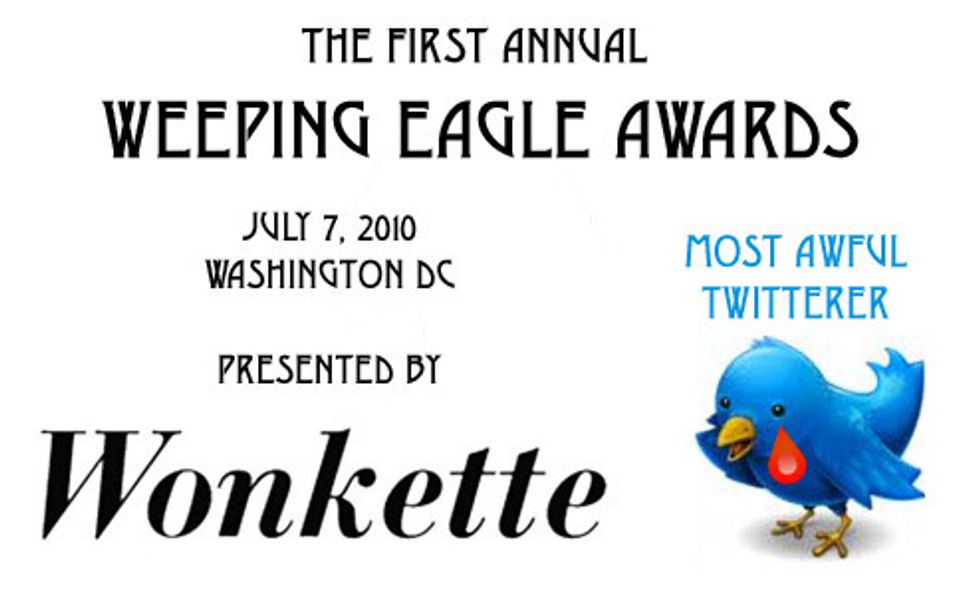 2010 Weeping Eagles: Help Choose History's Worst Political Twitterers!