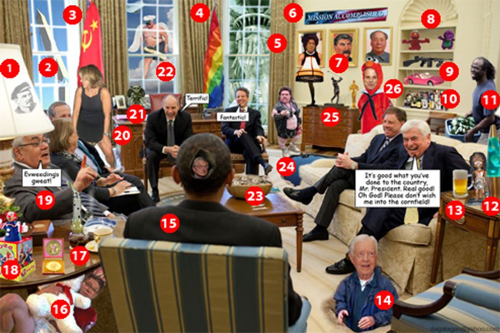Handy Photo Key For Crazy Oval Office Photoshop