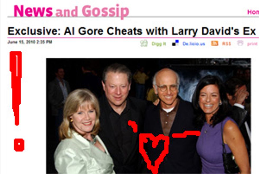Al Gore & Laurie David: Did They Have 2-Year Sexytime Affair?!