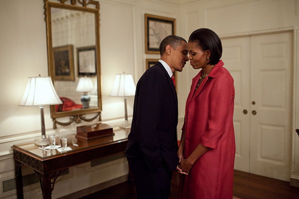 America's Collapse Briefly Stalled By Sexytime Obama Pic