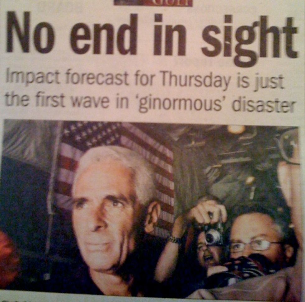 Charlie Crist Taking 'Ginormous' Oil Spill Very Seriously