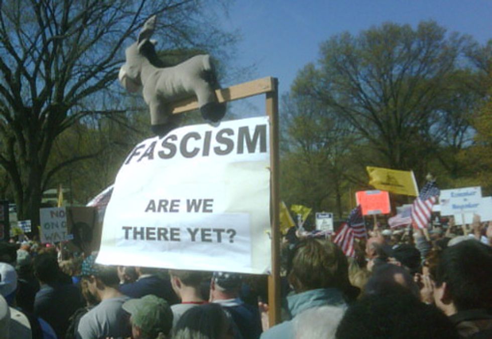 Boston Teabaggers: We Have Fascism Now, Right?