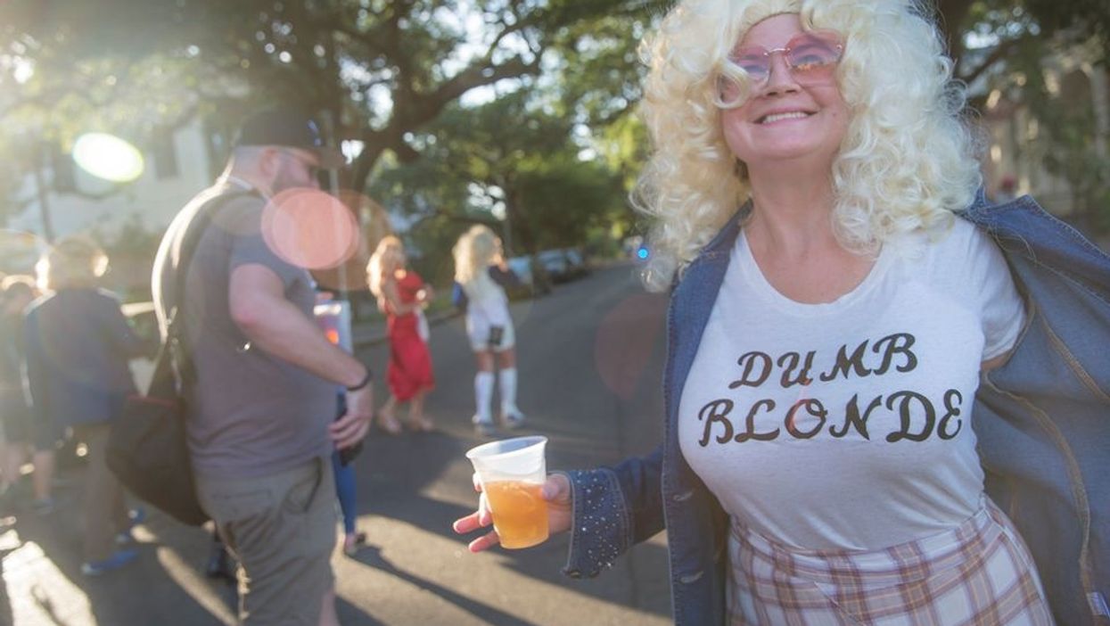 There was a Dolly Parton look-alike parade in New Orleans so dreams do come true