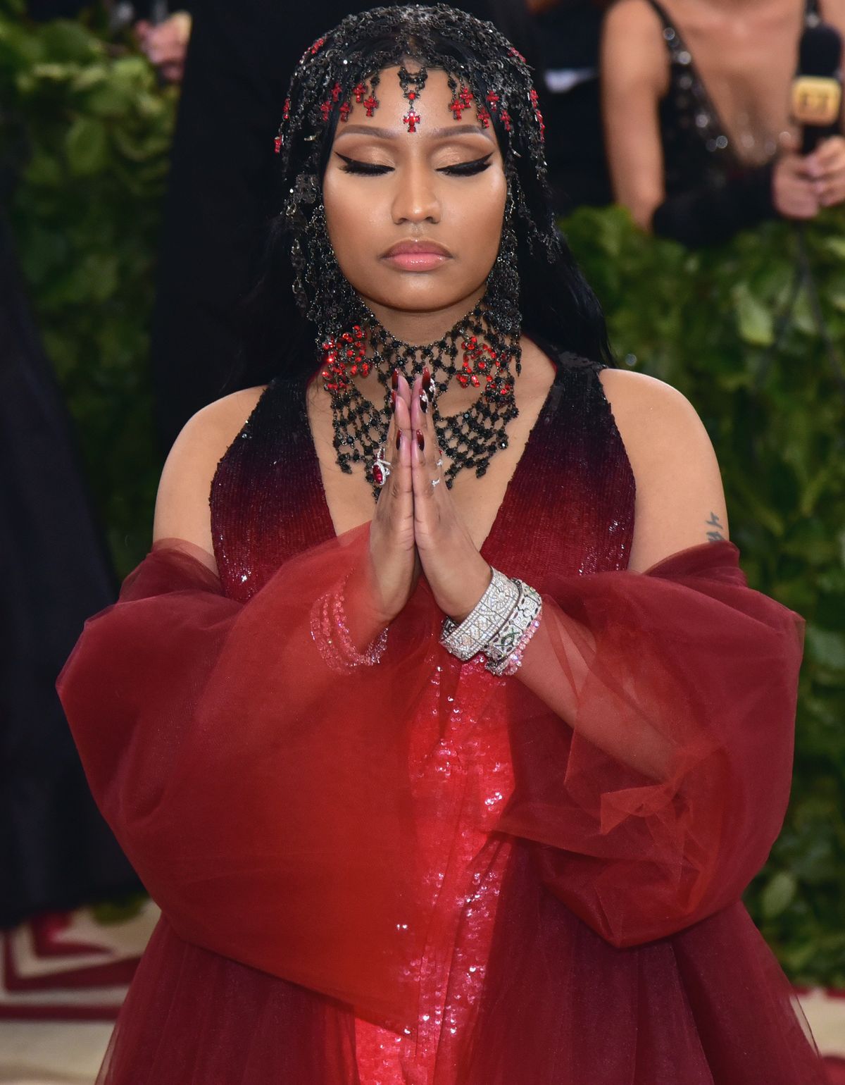 Nicki Minaj Dressed as the Devil Because She's the 'Bad Guy' PAPER