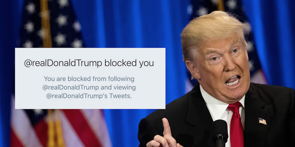 Federal Court Rules Trump Can't Block People on Twitter