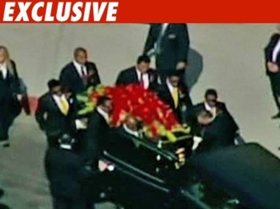 Zapruder Footage of Michael Jackson's Funeral