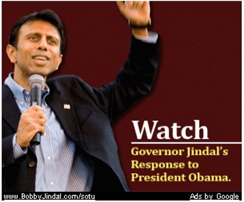 Bobby Jindal's Fake-SOTU Response: Can You Feel It?