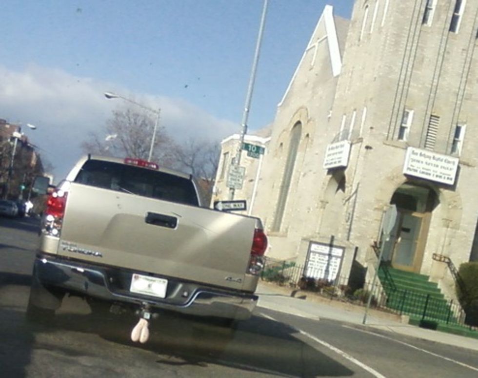 Actual Truck Nutz Spotted In DC