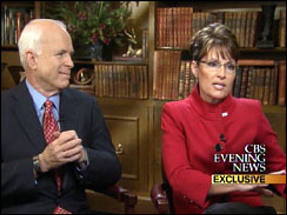 Couric Interviews Palin Again, And This Time She Brings WALNUTS!
