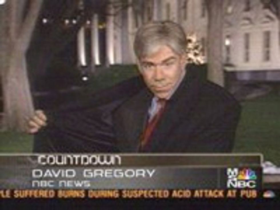 David Gregory Famous For One Thing: Dancing