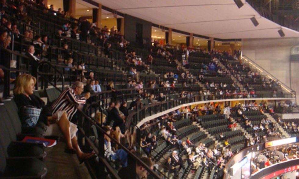 GOOD LUCK FINDING A SEAT, LIBERAL