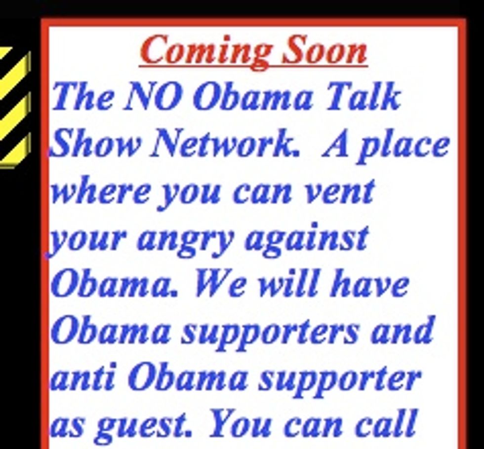 Help Hillary Dude Make Nobama Radio Commercials!