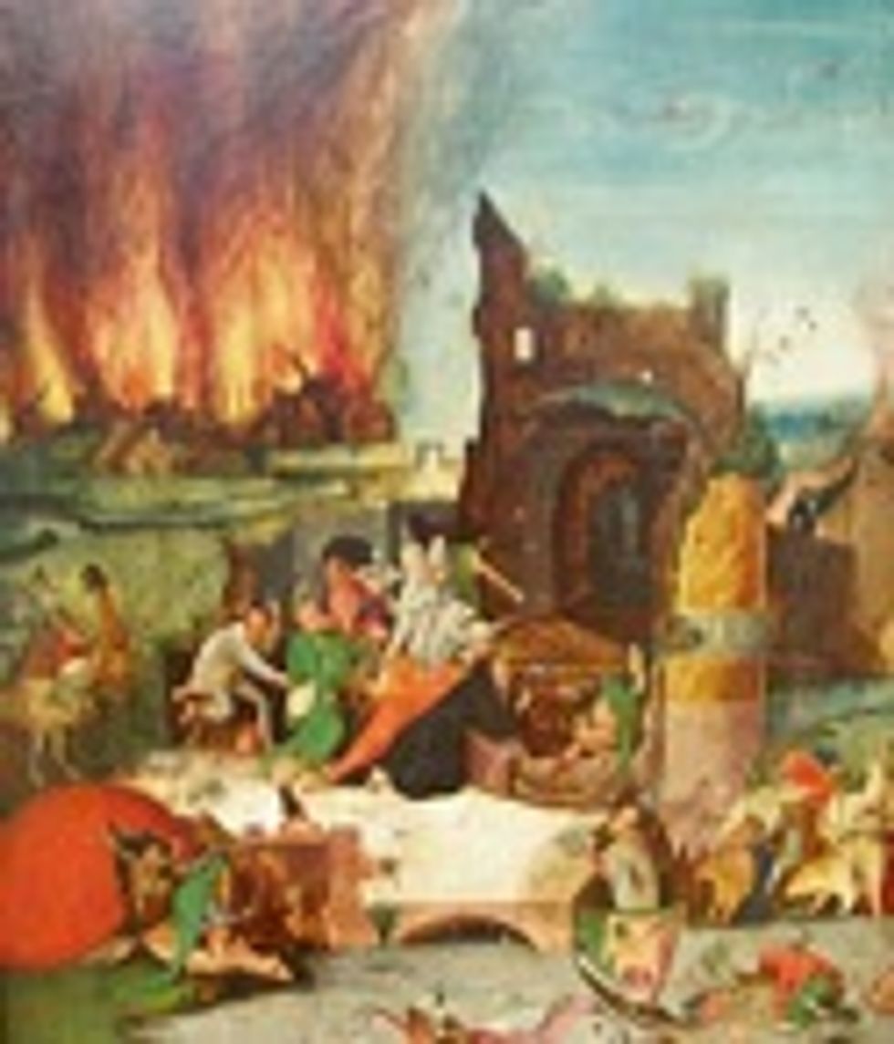 Foreclosed Country of Violent Dope-Addict Fatsos Also On Fire (Or Under Water)