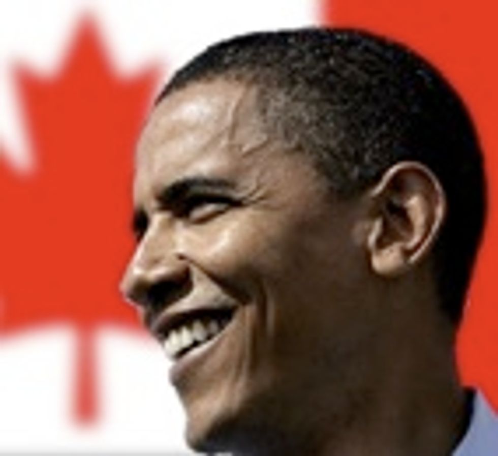 Barack Obama Is President Of ... Canada