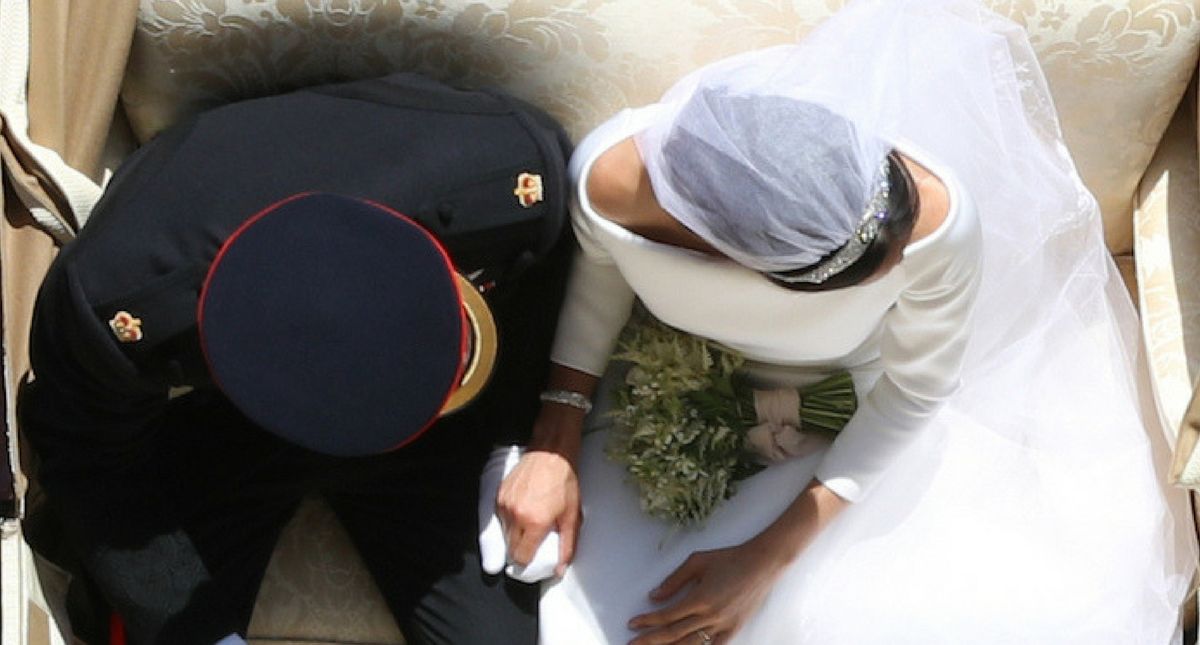 The Photographer Behind This Exquisite Aerial Shot Of Harry And Meghan Explains How He Got It