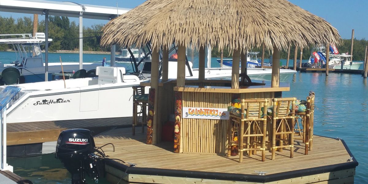 Floating Tiki Bars Are A Thing And Now We Have Our Summer Plans It S A Southern Thing